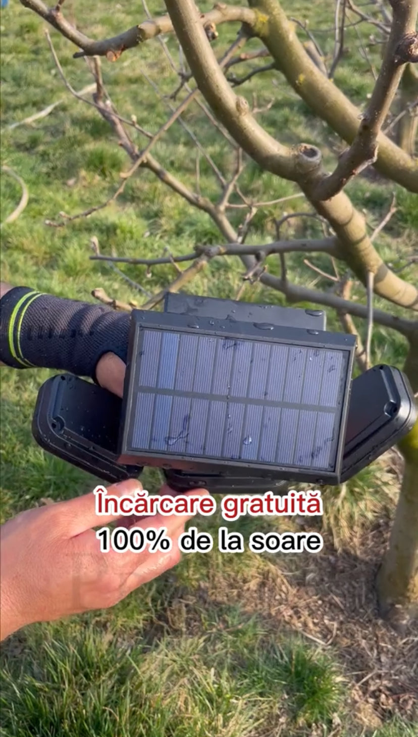 Lampa Solara LED, reglabila, cu SENZOR DE MISCARE